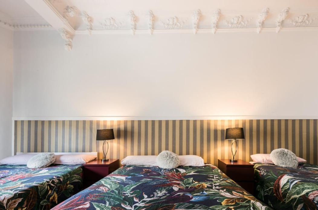 M&F 7 Rooms/7 Bathrooms Over Gran Via Madrid Esterno foto