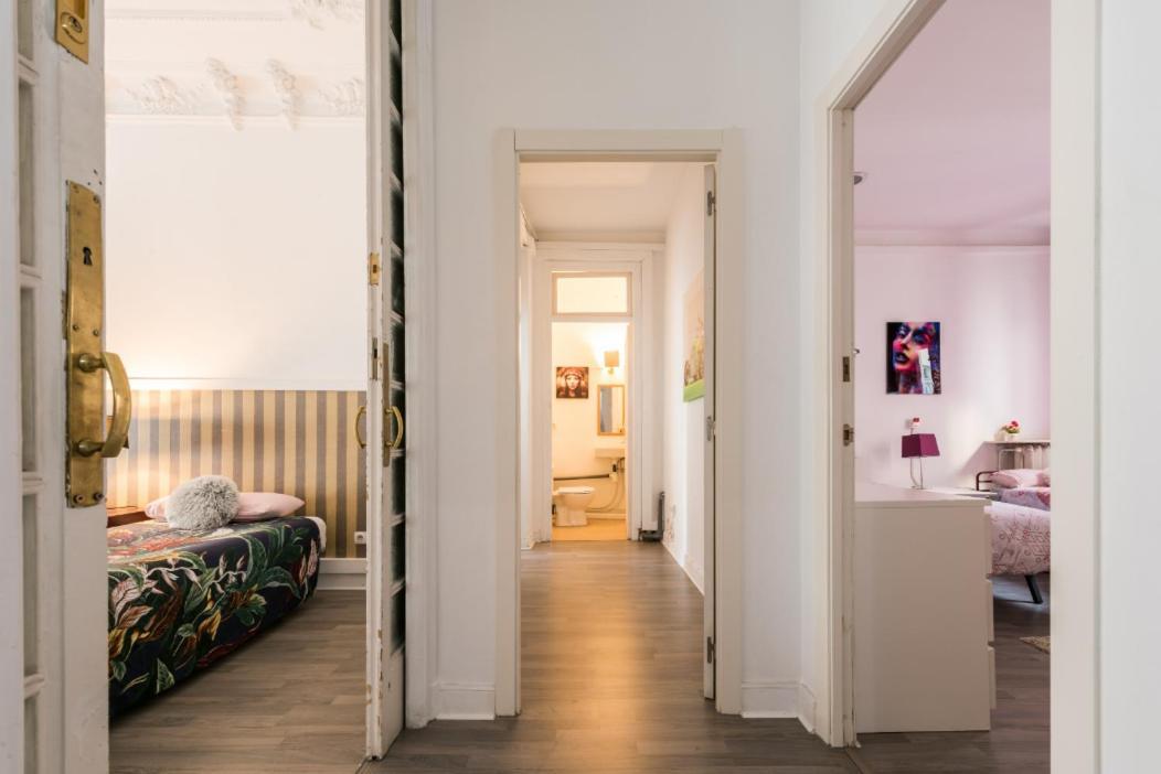 M&F 7 Rooms/7 Bathrooms Over Gran Via Madrid Esterno foto